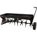 Brinly PA-482BH-A2 Tow Behind Plug Aerator with Universal Hitch, 48", Matte Black