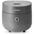 CUCKOO Rice Cooker 6 Cup Uncooked / 12 Cup Cooked, Modern Fuzzy Logic Rice Cooker Small with Delay Timer &amp; Keep Warm Setting, Versatile Food Steamer for Cooking, Non-Stick Inner Pot, Gray (CR-0675FG)