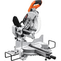 VEVOR Sliding Compound Miter Saw, 10-Inch Blade, 15 Amp Motor, 60-Tooth, Corded Double Bevel Sliding Miter Saw, LED Precision Alignment, Angle Adjustable, for Wood, Composite Decking, Laminates