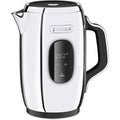All-Clad Stainless Steel Kettle 1.5 Liter Keep Warm Function 1500 Watts Adjustable Temperature, Safe to Touch, Fast Boiling, Silver