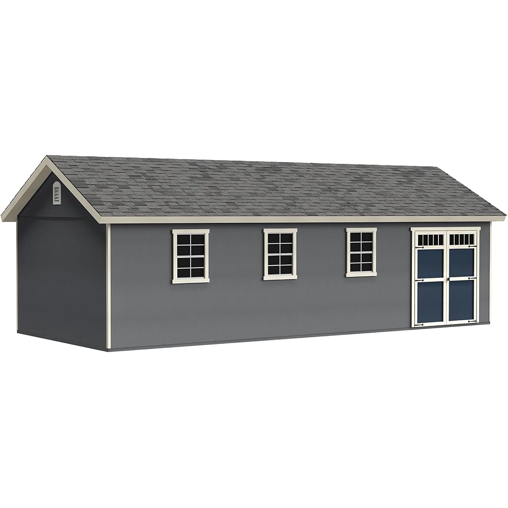 Handy Home Products Beachwood 12x28 DIY Storage Shed