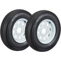 GarveeTech ST175/80D13 175 80 13 Tire 5 Lug, Load Range C, 6 PLY, 2 Pack ST175 80D13 Tire, Muti Function Lawn Mower Tire &amp; Tractor Turf Tire