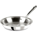 All-Clad D3 10 Inch Stainless Steel Frying pan, 3-Ply Stainless Steel Pan, Induction, Oven Broiler Safe 600F Skillet, Professional Cookware, Silver