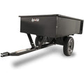 Agri-Fab 45-0101 Steel Utility Lawn &amp; Garden Dump Cart, For Riding Lawn Mowers, 12 cu ft/750# Capacity; 16" Pneumatic Wheels, Easy Foot-Lever Dumping