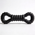 Aorionochm Dog Toys for Aggressive Chewers | Virtually Indestructible Pull Toy for Large Breeds Such as Pit Bulls and German Shepherds | Heavy Duty Tug Dog Toy | Large | Black