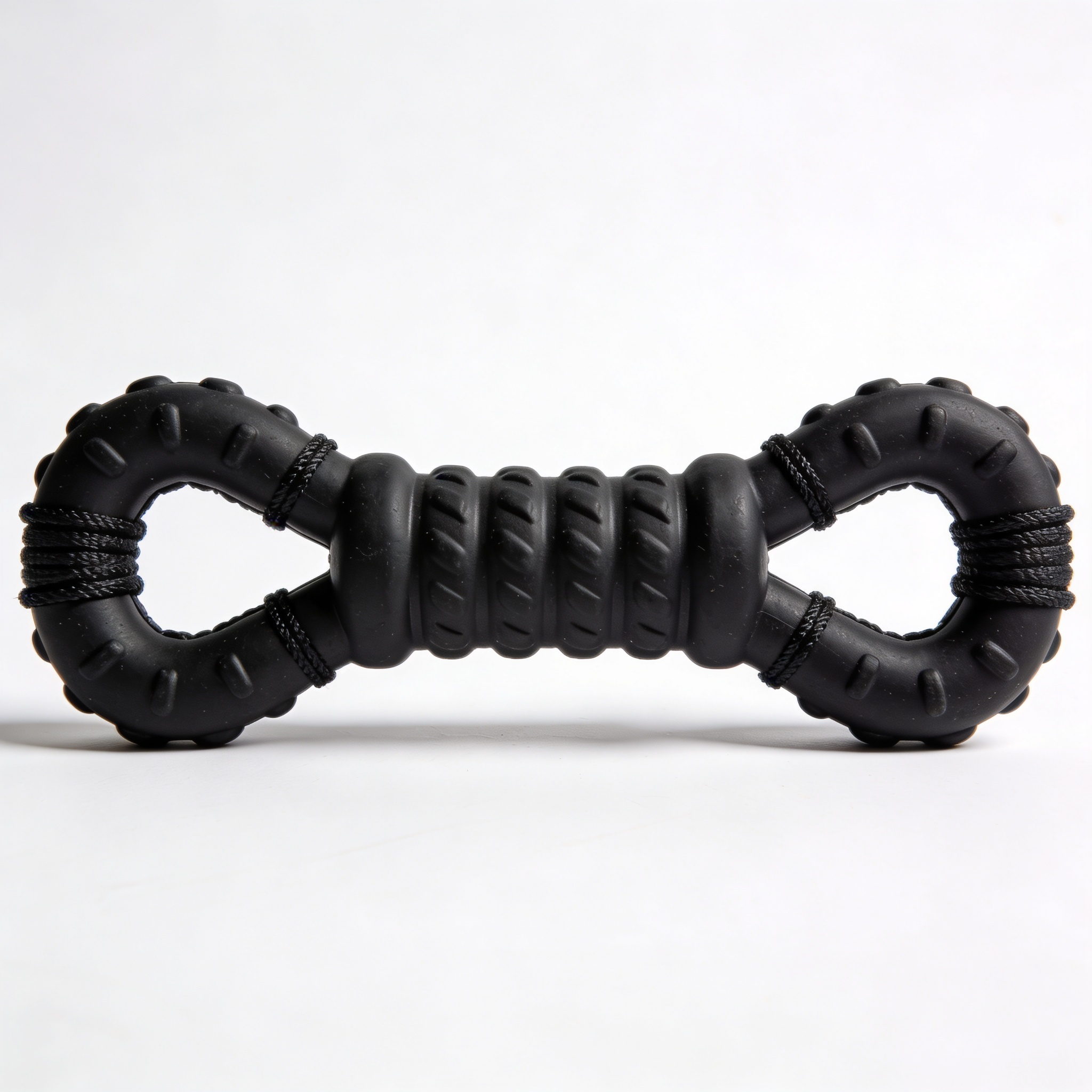Aorionochm Dog Toys for Aggressive Chewers | Virtually Indestructible Pull Toy for Large Breeds Such as Pit Bulls and German Shepherds | Heavy Duty Tug Dog Toy | Large | Black