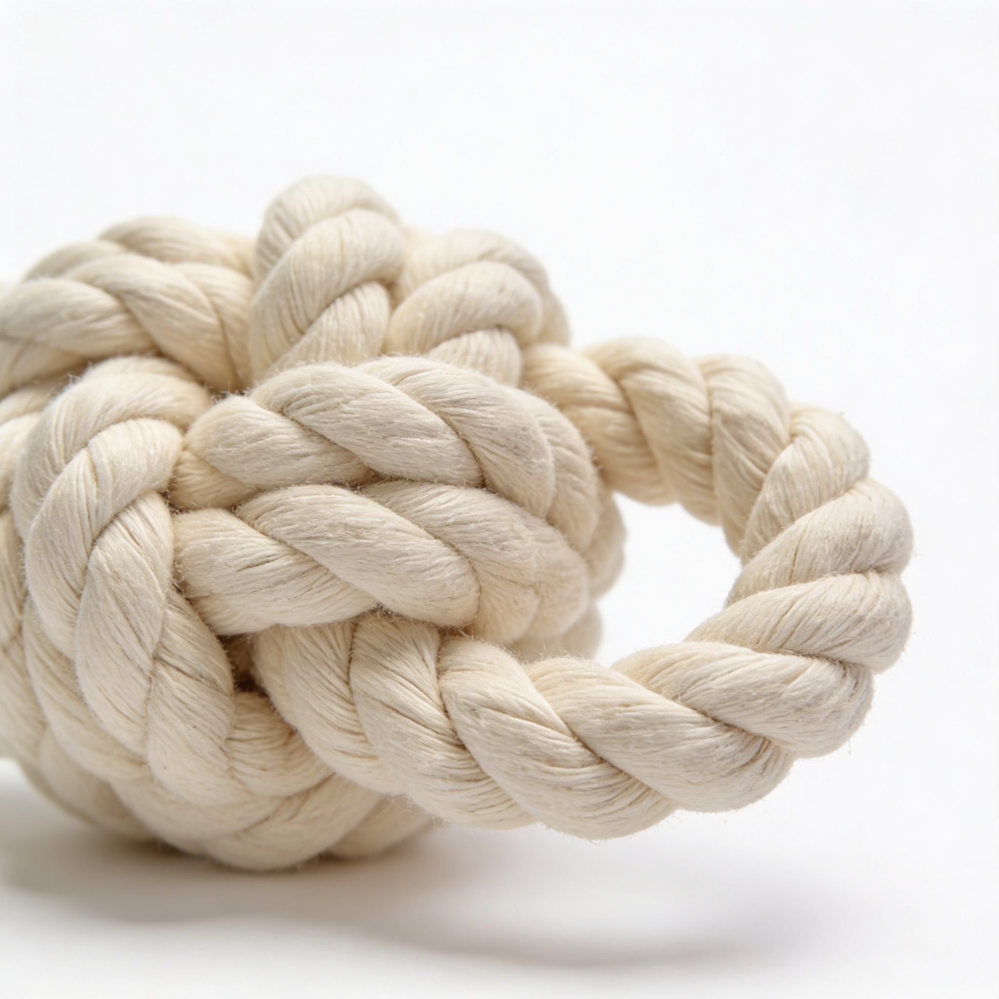 Aorionochm Dog Rope Toys 4 Pack, Puppy Teething Sturdy Cotton Chew Tug Ropes Indoor/Outdoor, Exercise Interactive Tug O'War Toys Set for Boredom Small-Medium Dogs